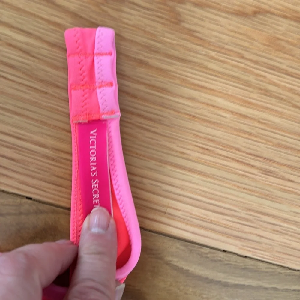 Pink and Patterned Bikini Tops, Victoria’s Secret, 32B - Picture 3 of 8